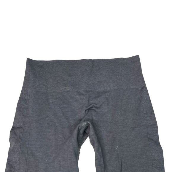 Lululemon Ebb to Street Seamless Pants Mid Rise Heather Black Gray Womens 10 - Picture 5 of 10
